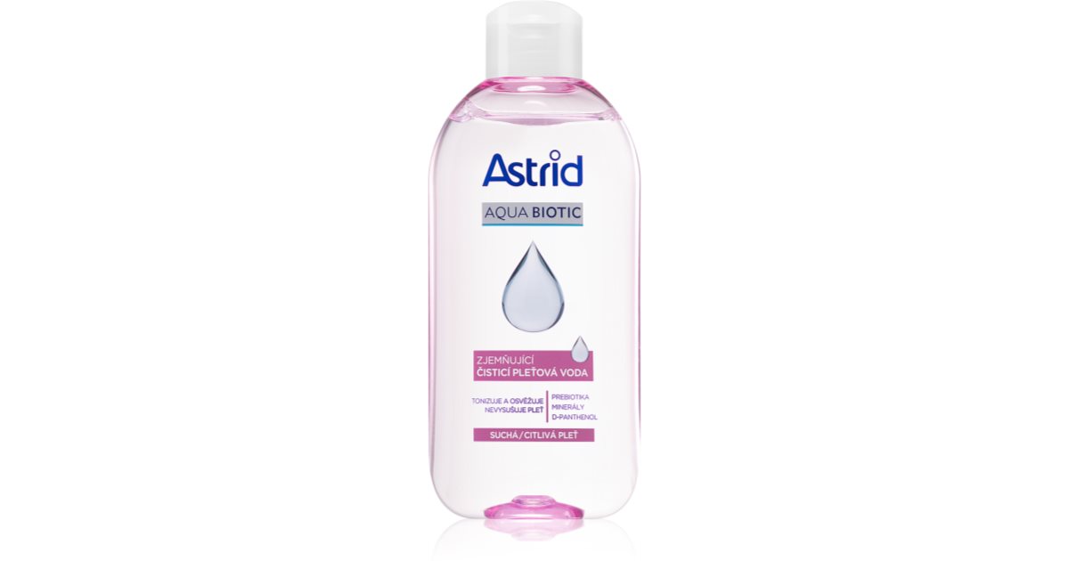 Astrid Aqua Biotic Reinigendes Gesichtswasser Für Trockene Und