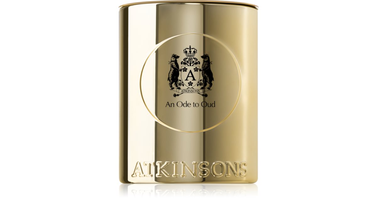 Atkinsons An Ode To Oud bougie parfumée | notino.be