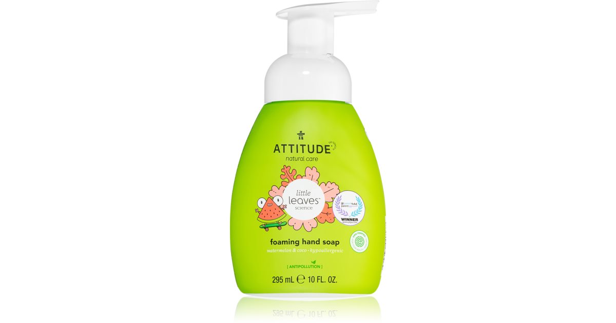 Attitude Little Leaves Watermelon & Coco sapone liquido per le mani per  bambini
