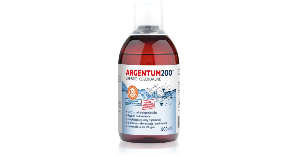 Argent Colloïdal Aura Herbals Argentum200 200 Ppm - Flacon De 500 Ml, Neuf
