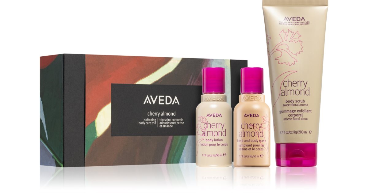 AVEDA • Cherry Almond Softening Body offers Care Trio