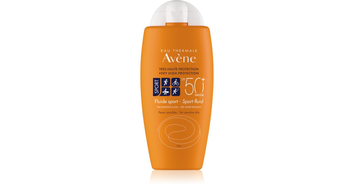 Прегледи на Avène Sun Sensitive защитен флуид за спортисти | notino.bg