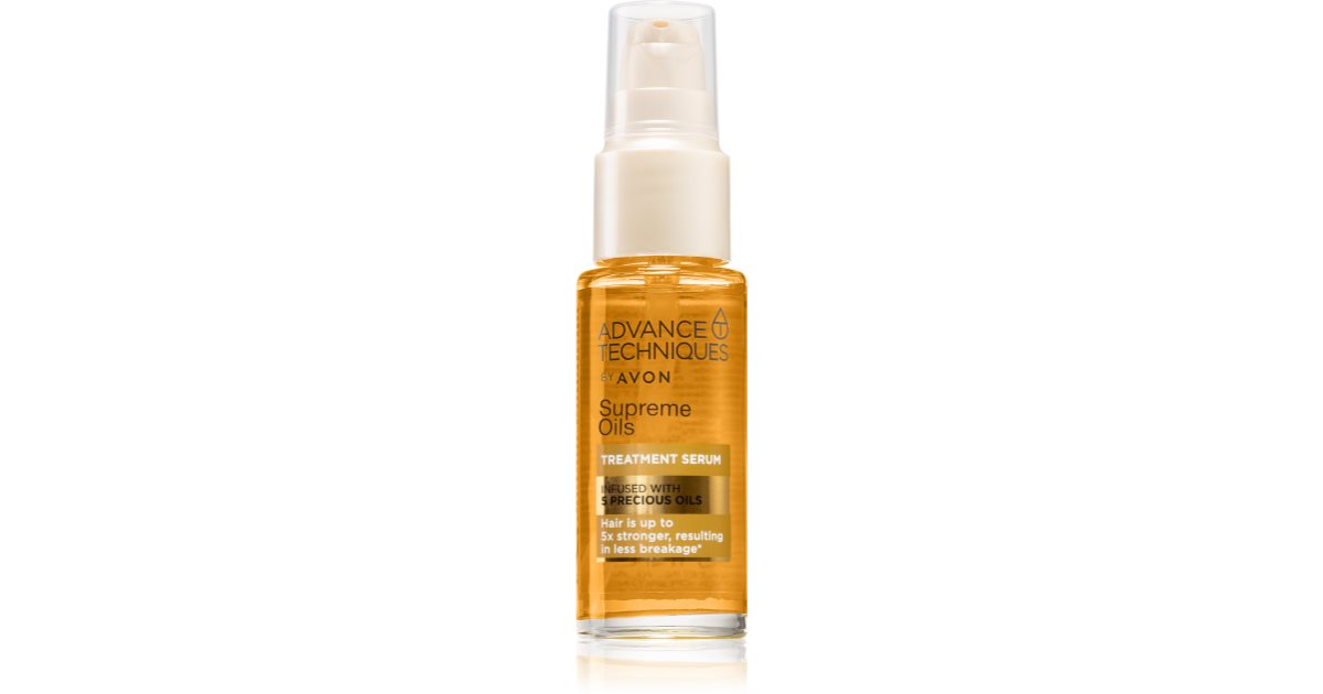 Avon Advance Techniques Supreme Oils nourishing serum for easy combing ...