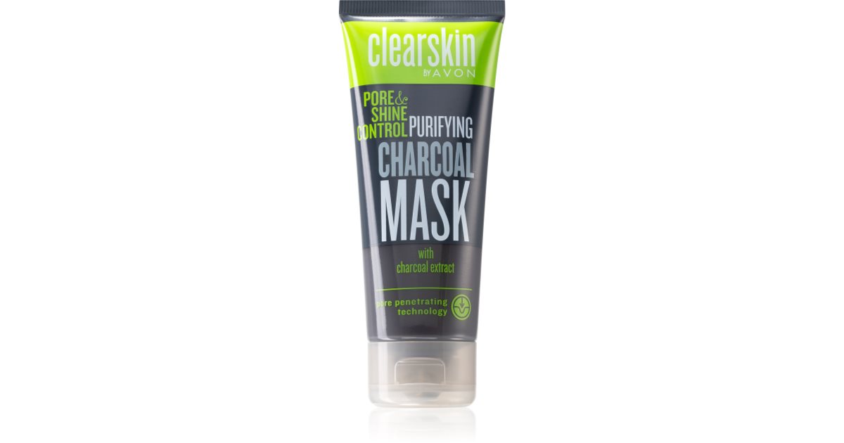Avon Clearskin Pore & Shine Control cleansing mask with activated