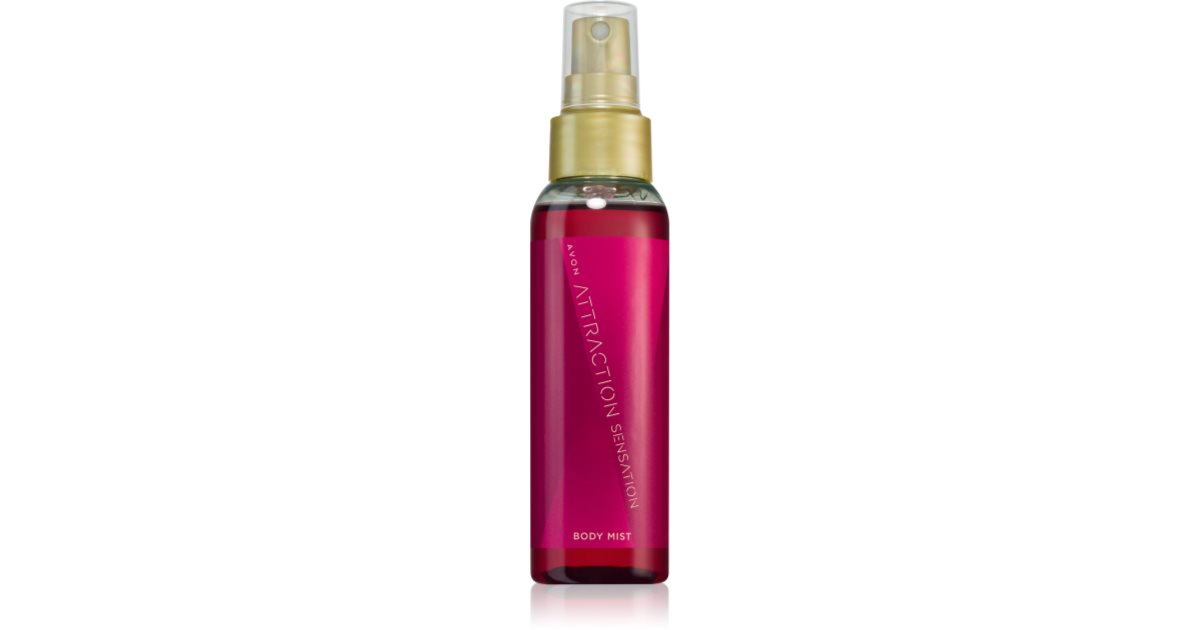Coffret Cadeau Avon Attraction Sensation - 3 Produits Pour Elle + Boîte - Neuf