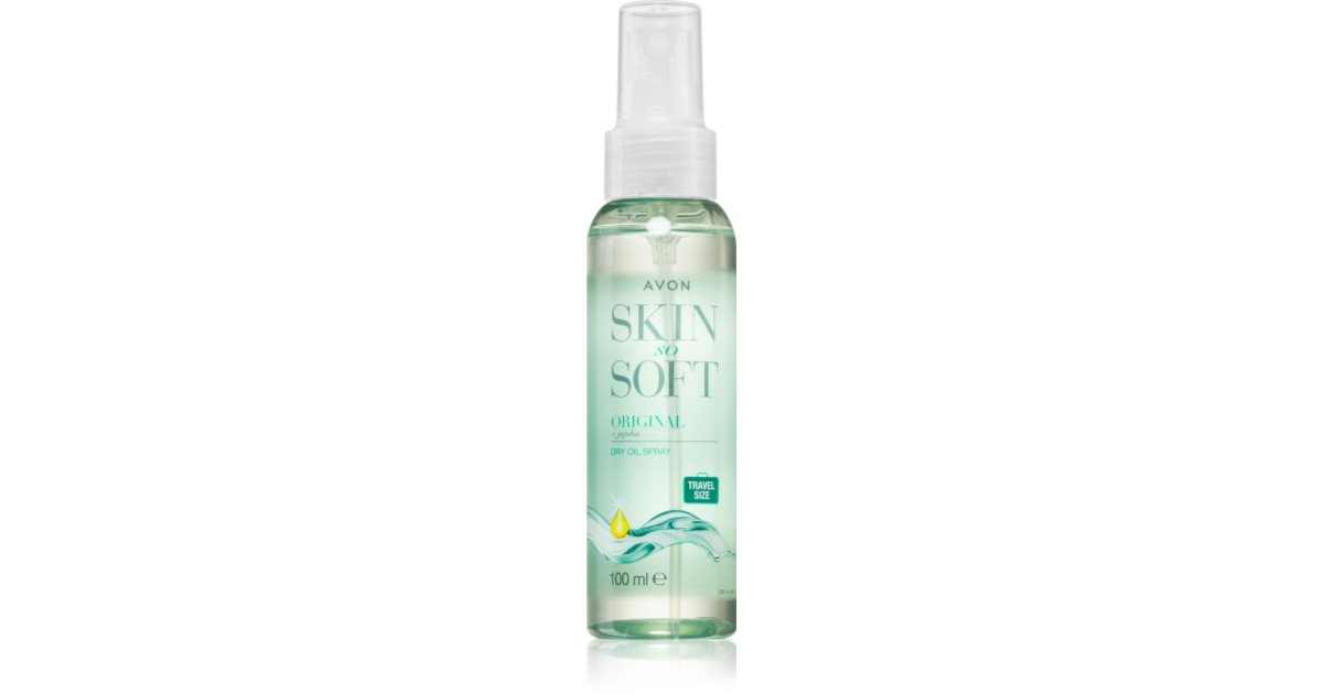 Avon Skin So Soft jojoba oil in a spray notino.co.uk