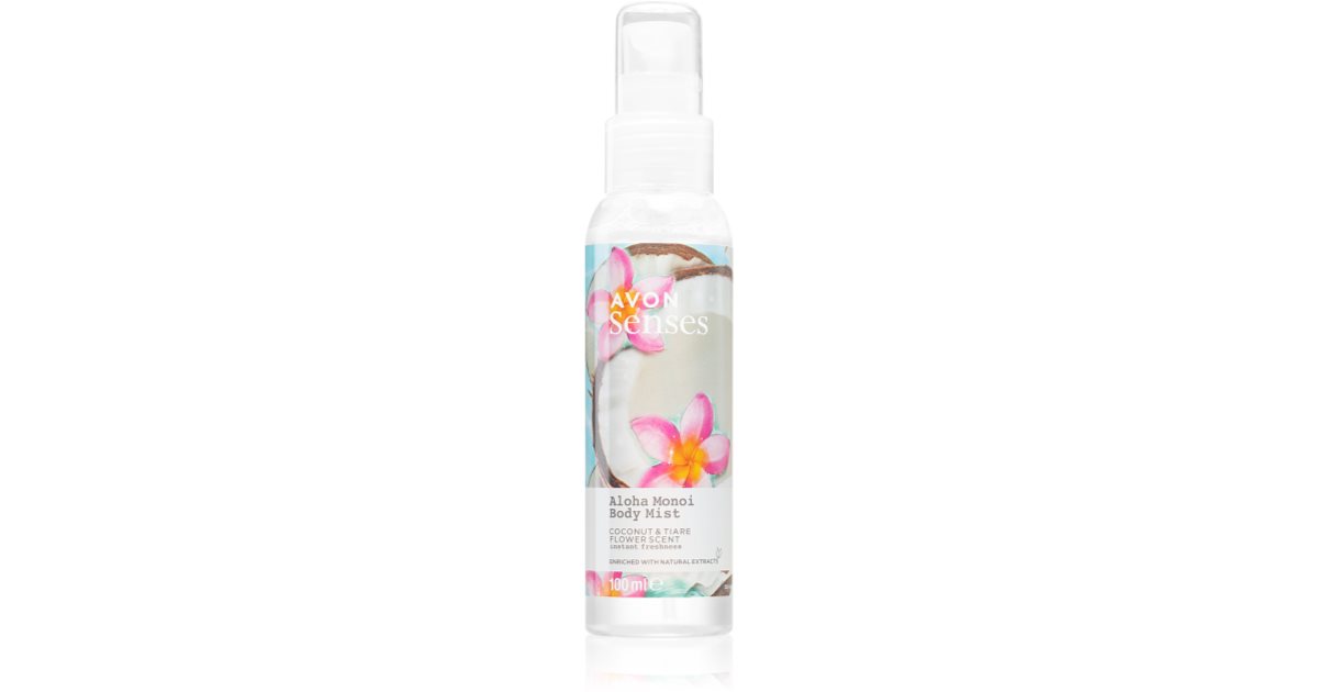 Avon Senses Aloha Monoi Spray Rinfrescante Per Il Corpo Notino It