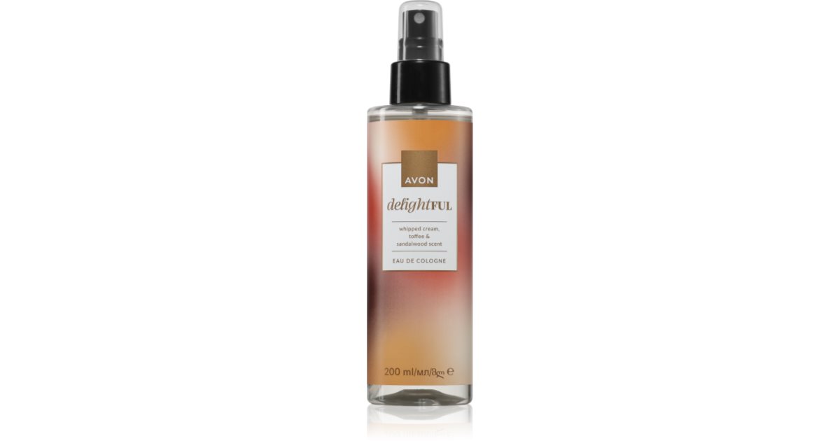 Avon DelightFull Whipped Cream & Toffee & Sandalwood eau de cologne for ...