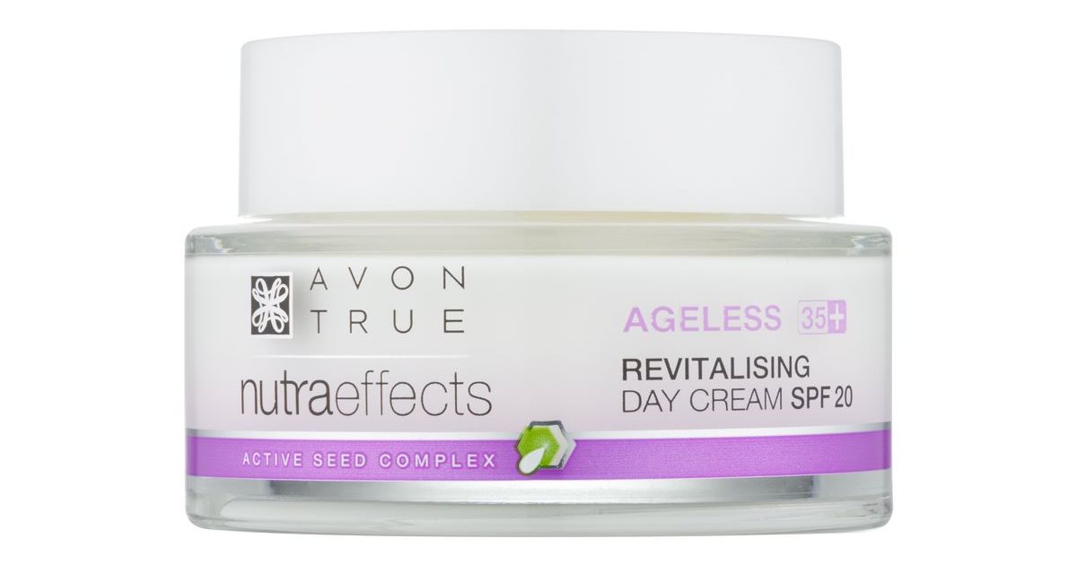 Crème De Jour Avon Nutraeffects Soothe - SPF 20 Pour Peau Sensible, 50ml - Hydratante Et Apaisante Avec Cica