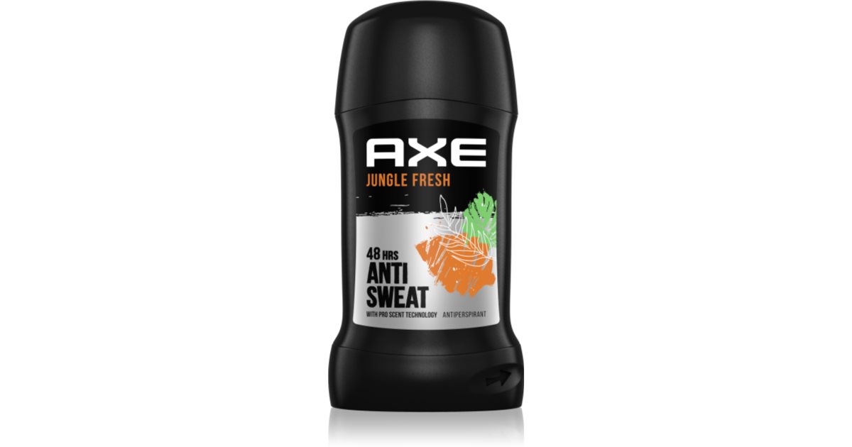 Axe Jungle Fresh antiperspirant stick 48h | notino.co.uk