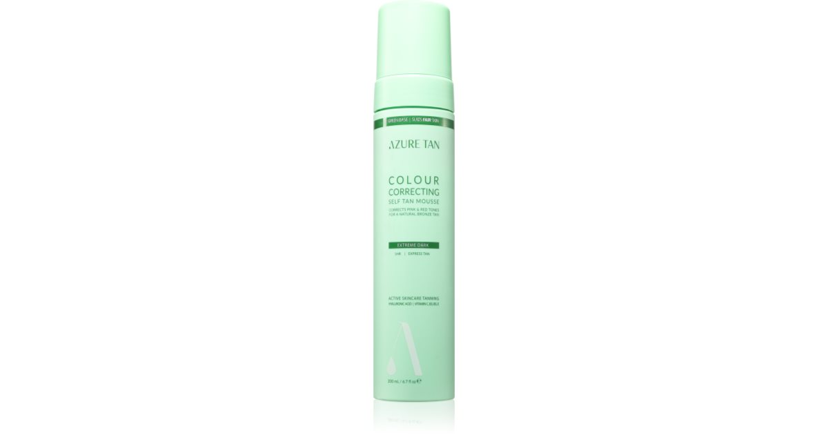 Azure Tan Green Base selftanning mousse for the body notino.co.uk