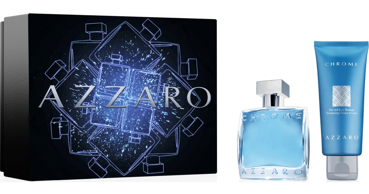 Azzaro Chrome EDT confezione regalo per uomo