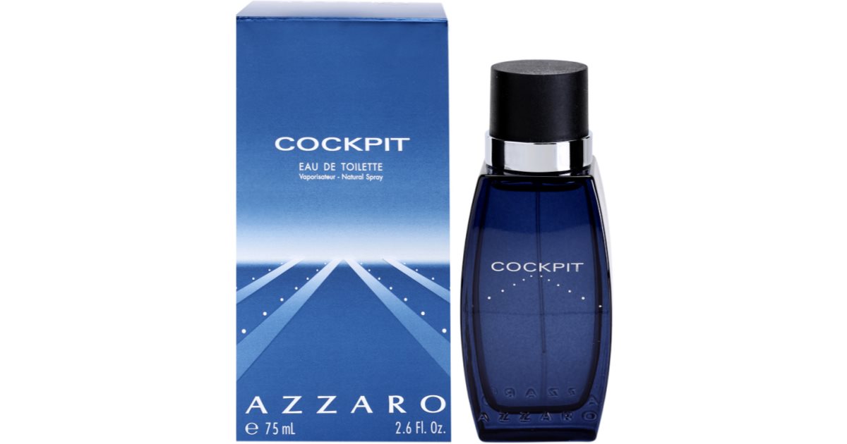 AZZARO COCKPIT 男性用香水 75ml Cockpit Azzaro cologne - a fragrance for men 2008