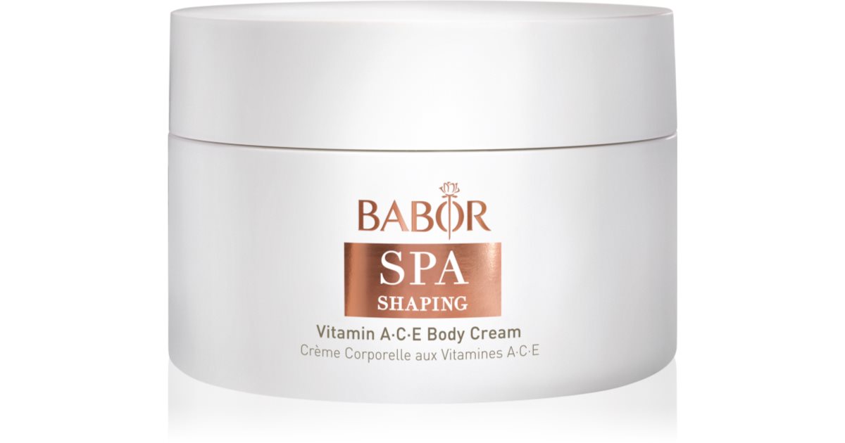 BABOR SPA Shaping body cream with antiageing effect notino.co.uk