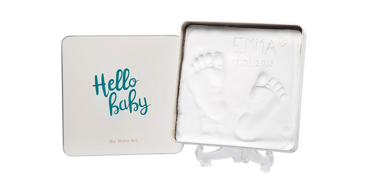 Baby Art Magic Box Square Essentials kit empreintes bébés