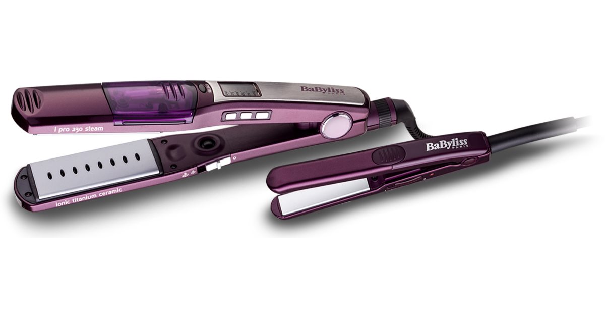 Plancha de pelo a vapor babyliss ipro discount 230