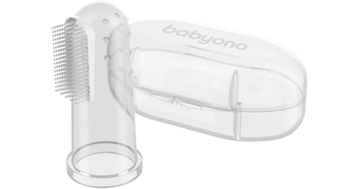 BabyOno Take Care First Toothbrush children’s finger toothbrush with