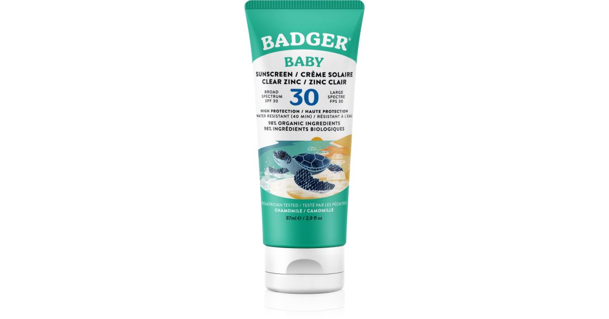 Badger Sun Protective Cream for Infants SPF 30