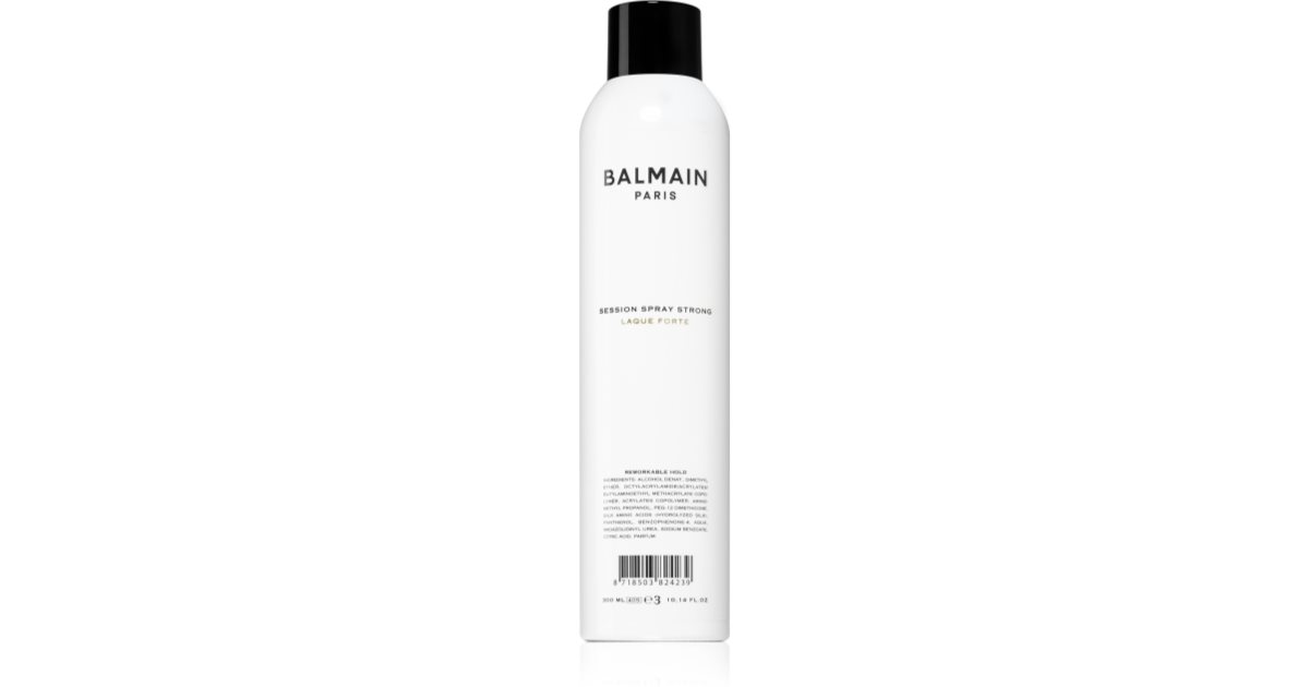 Balmain Hair Couture Session Spray Strong Hold Hairspray Uk 7473