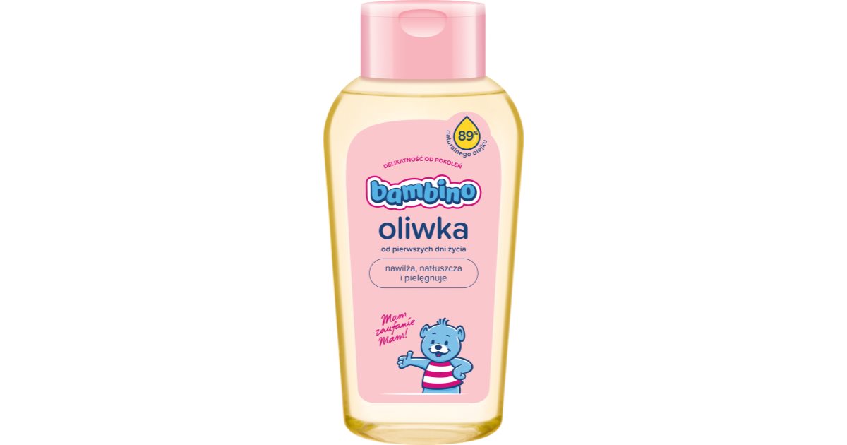 Olio Massaggi per bambini a base di olio d'oliva