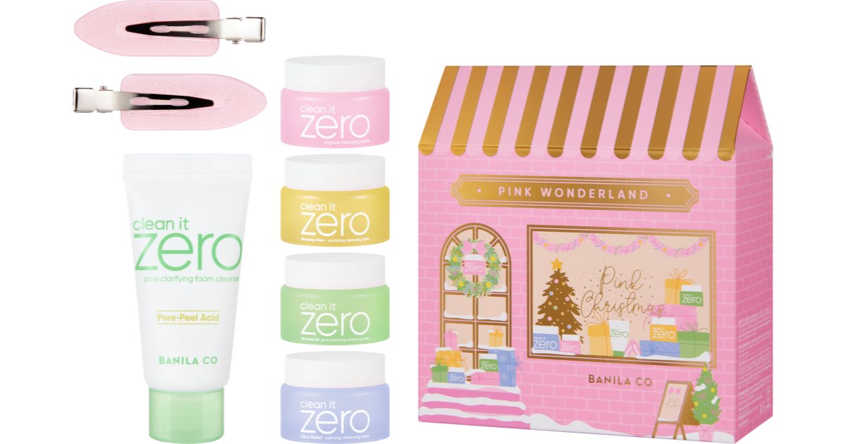 Banila Co. clean it zero Pink Wonderland Special Set новорічний