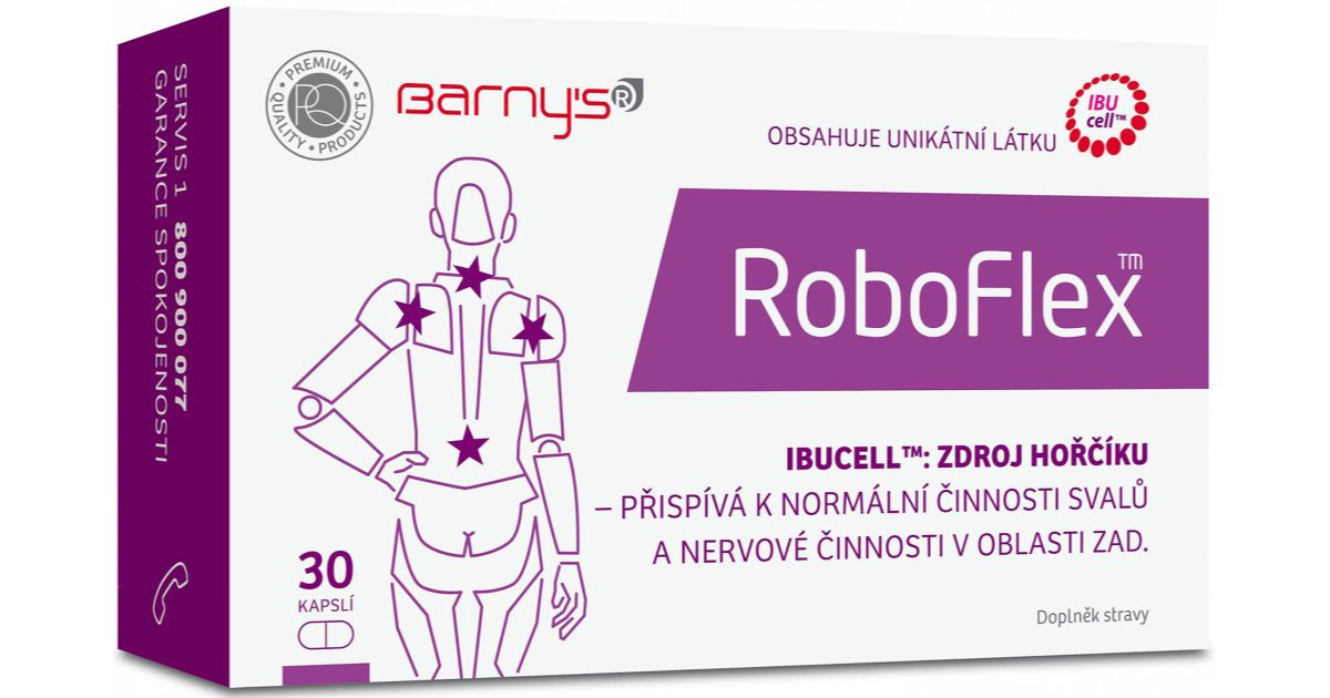 Barny's RoboFlex kapsle pro podporu tvorby kolagenu | notino.cz