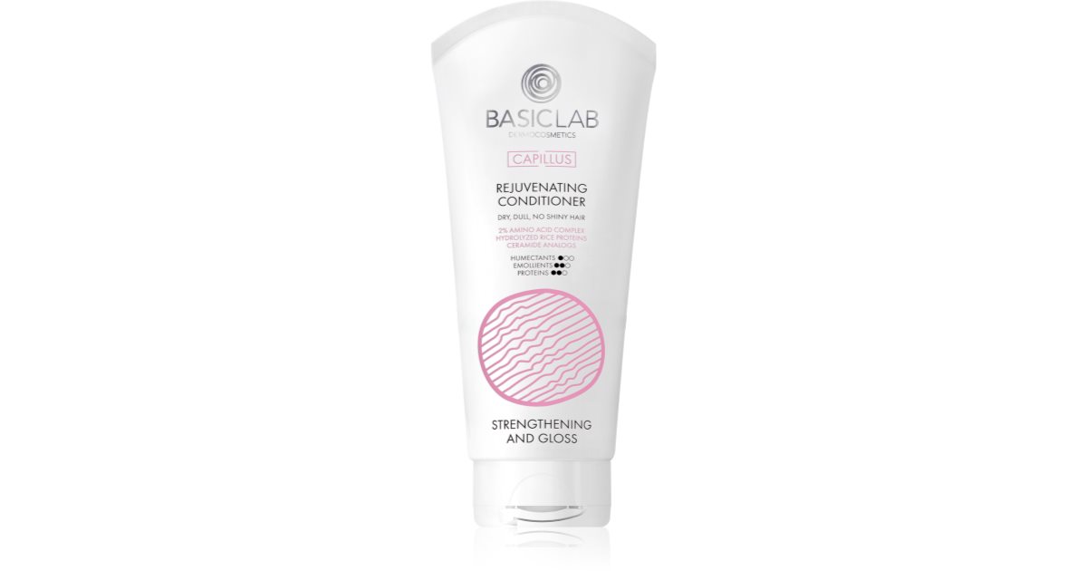 BasicLab Dermocosmetics Capillus Regenererande balsam För tjockt, grovt ...
