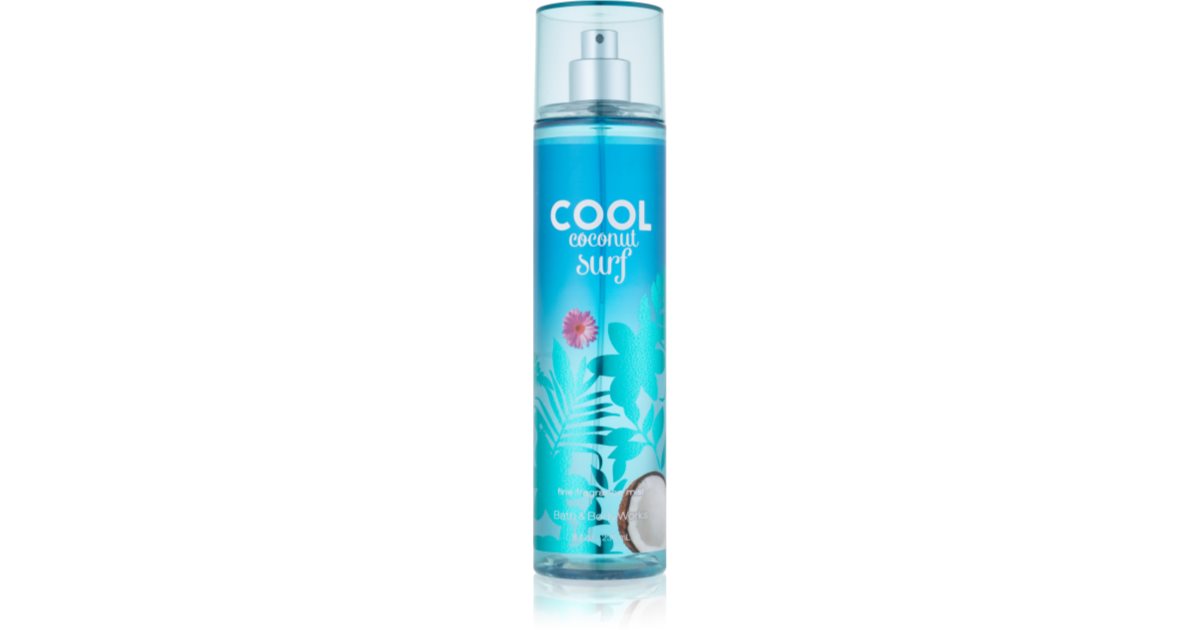 Bath & Body Works Cool Coconut Surf Body Spray for Women 236 ml