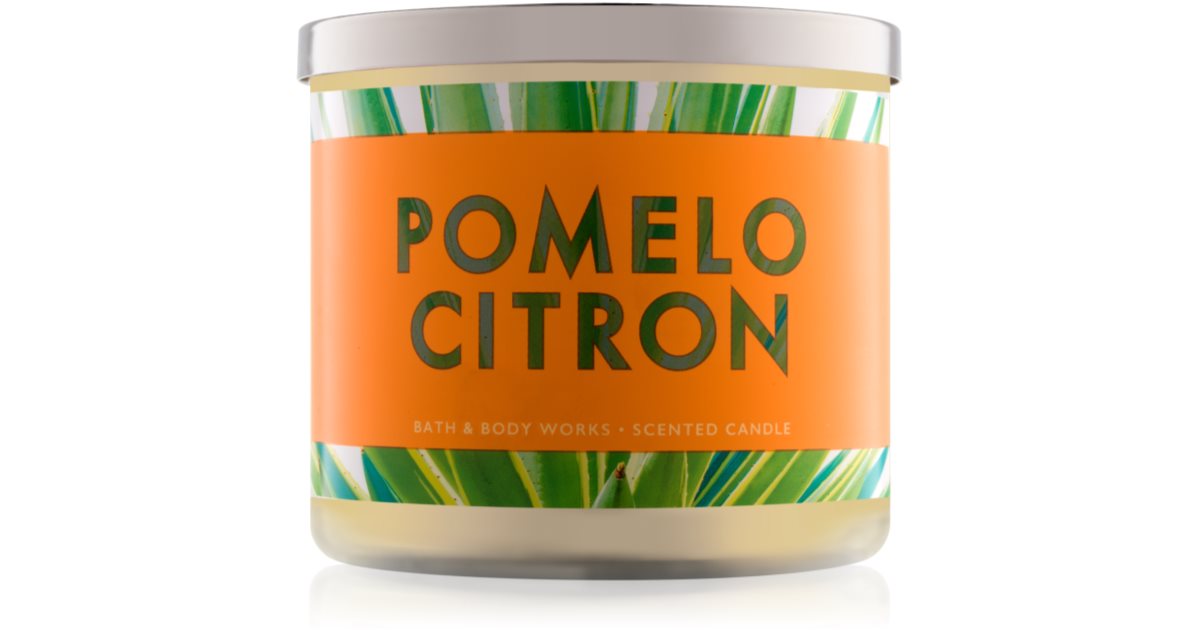Bath & Body Works Pomelo Citron scented candle notino.co.uk