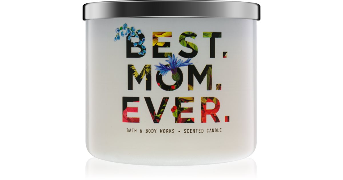 Bath & Body Works Fresh Cut Lilacs Scented Candle 411 g Limited Edition Best. Mom. Ever