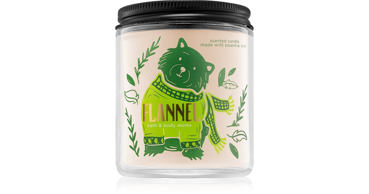 Bath & Body Works Flannel scented candle VІІ notino.co.uk