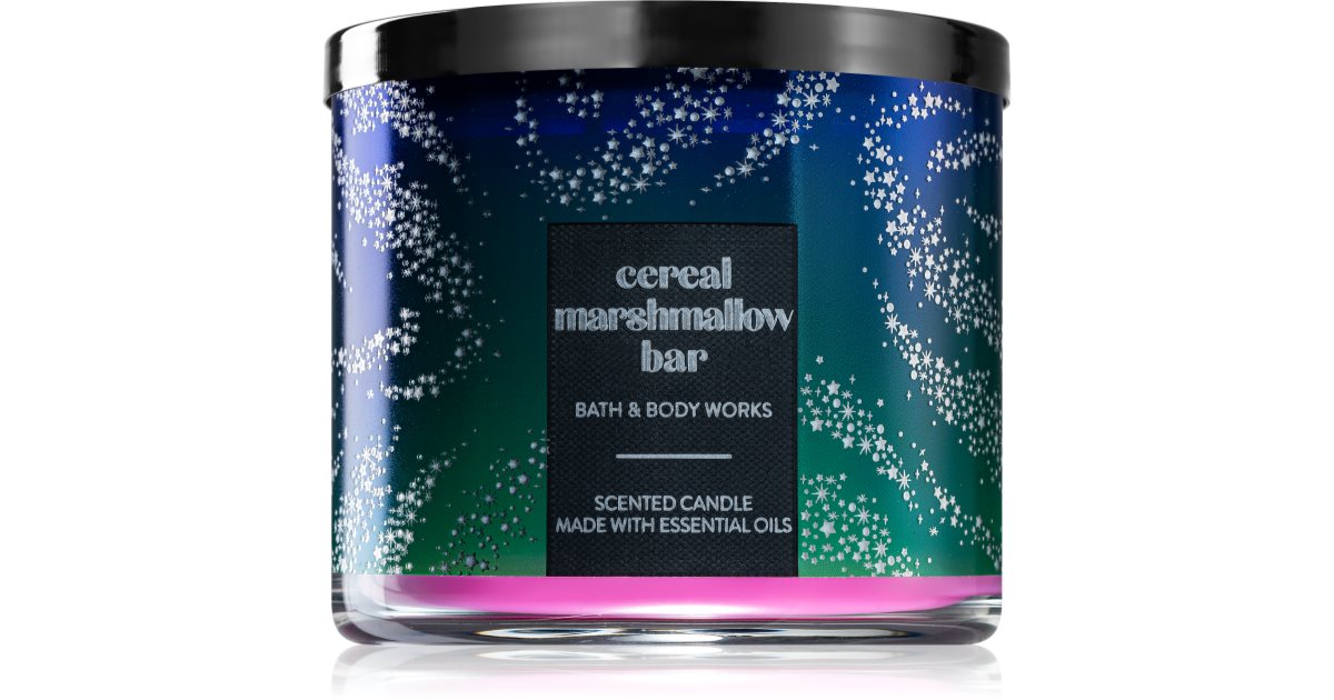 Bath & Body Works Cereal Marshmallow Bar scented candle notino.co.uk