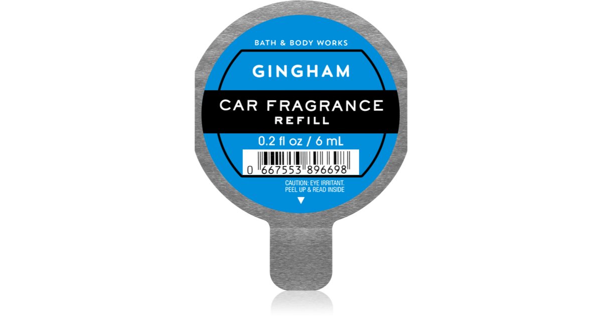Bath & Body Works Gingham car air freshener refill notino.co.uk