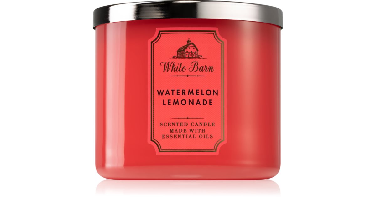 Bath And Body Works Watermelon Lemonade Scented Candle Uk