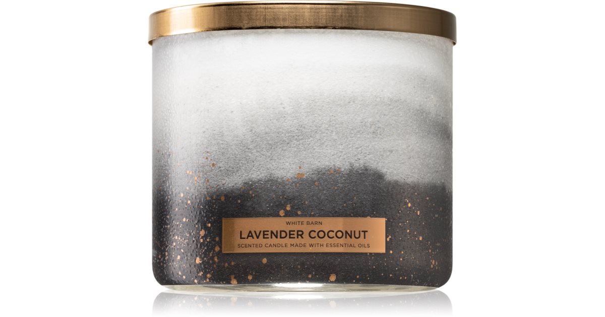 Bath & Body Works Lavender Coconut scented candle notino.co.uk