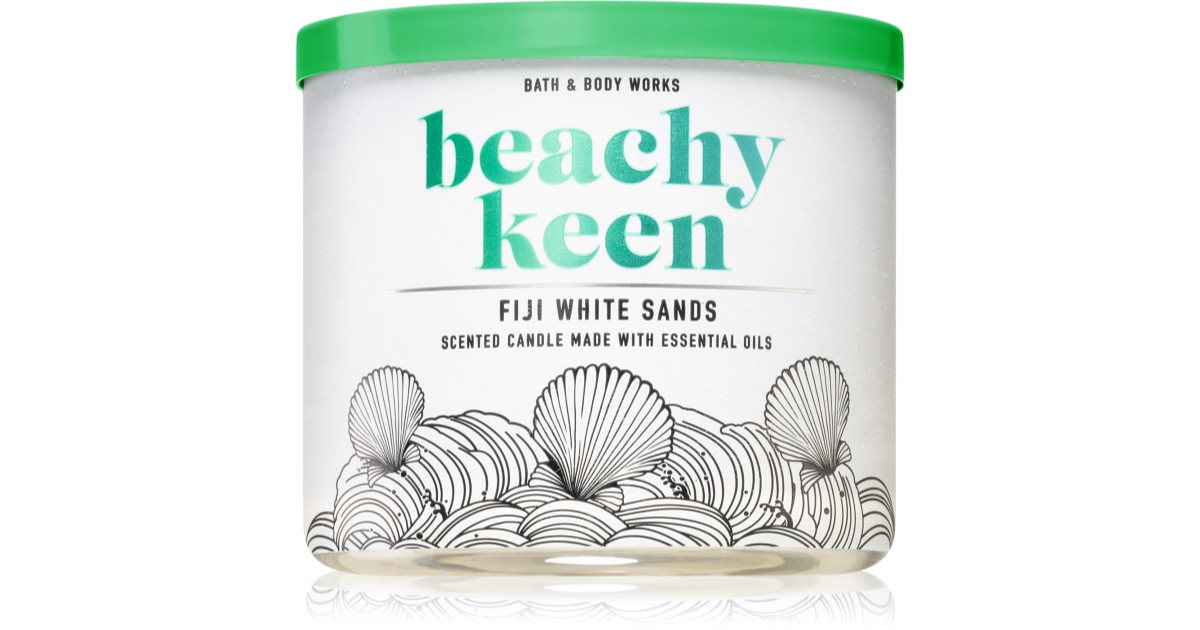 Bath & Body Works Beachy Keen Fiji White Sands scented candle notino
