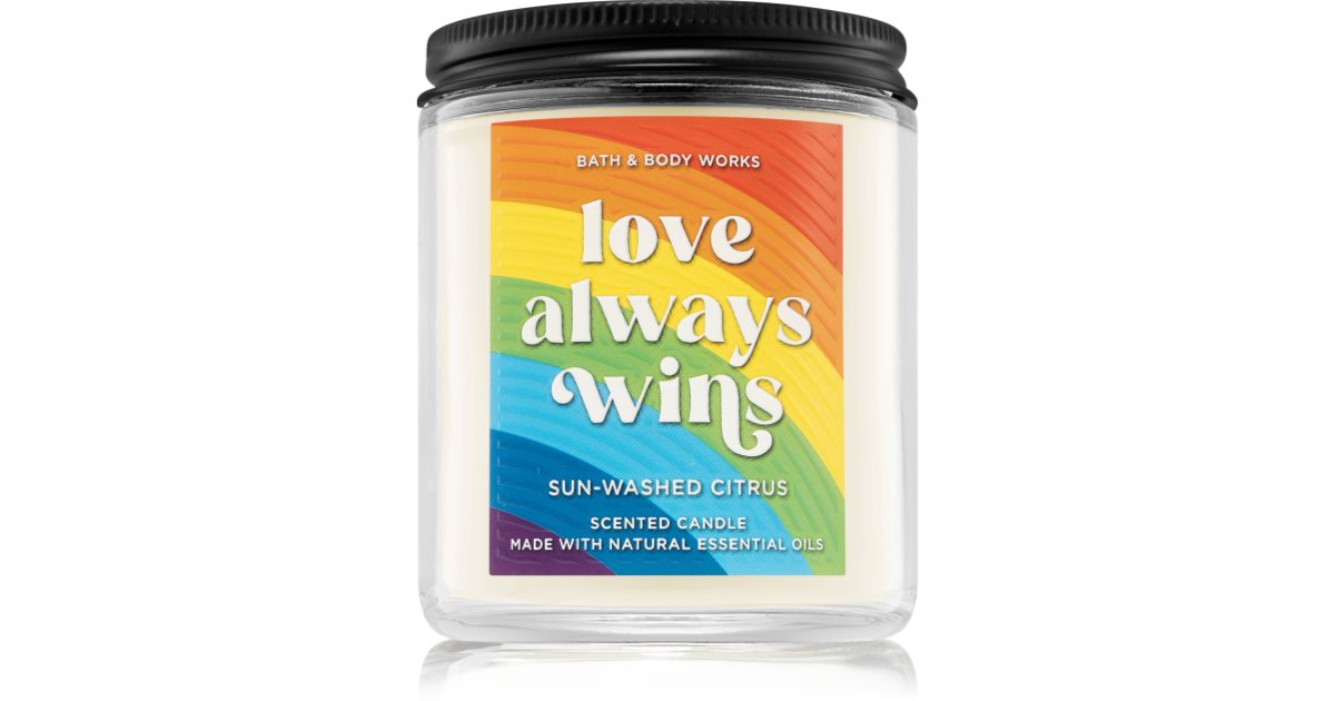 Bath & Body Works Love Always Wins aроматична свічка Великий асортимент