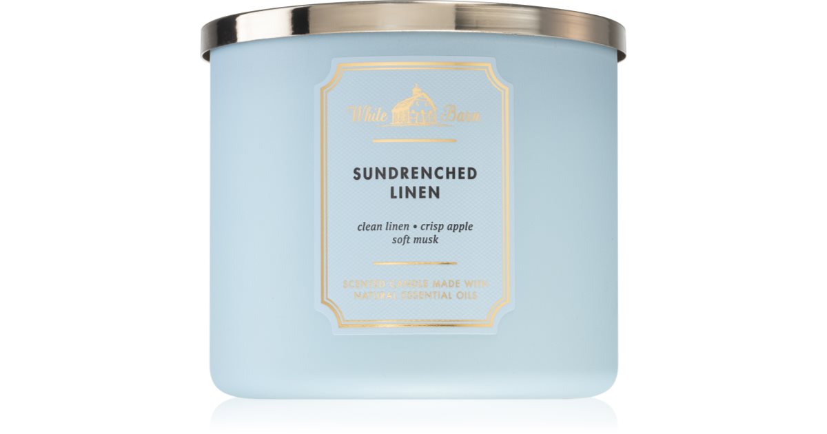 Bath & Body Works Sundrenched Linen Duftkerze