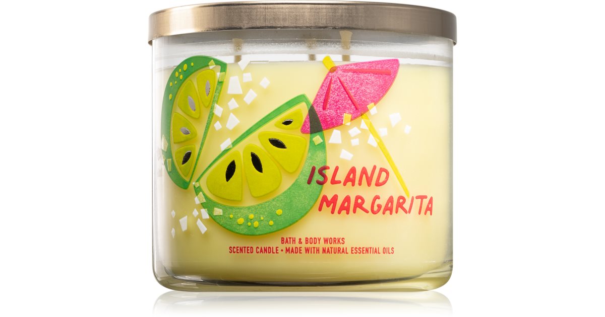 Bath & Body Works Island Margarita scented candle notino.co.uk
