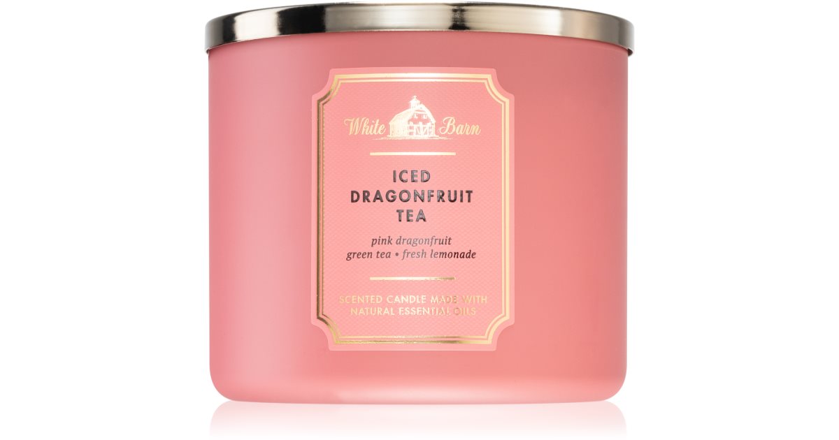 Bath & Body Works Iced Dragonfruit Tea scented candle notino.co.uk