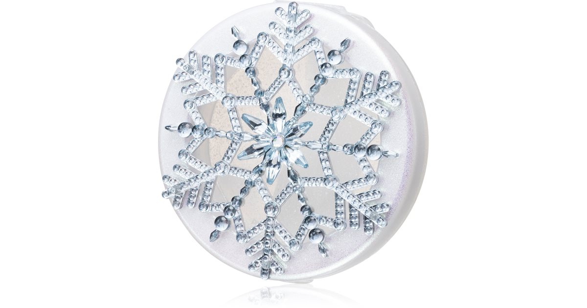 Bath & Body Works Fancy Snowflake car air freshener holder without