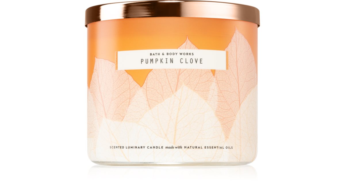 Bath & Body Works Pumpkin Clove scented candle notino.ie