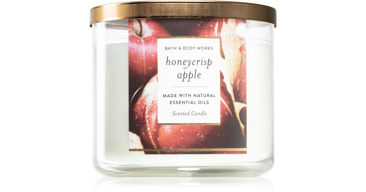 Bath & Body Works Honeycrisp Apple scented candle notino.co.uk