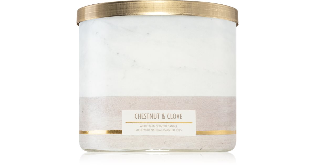 Bath & Body Works Chestnut & Clove scented candle notino.co.uk