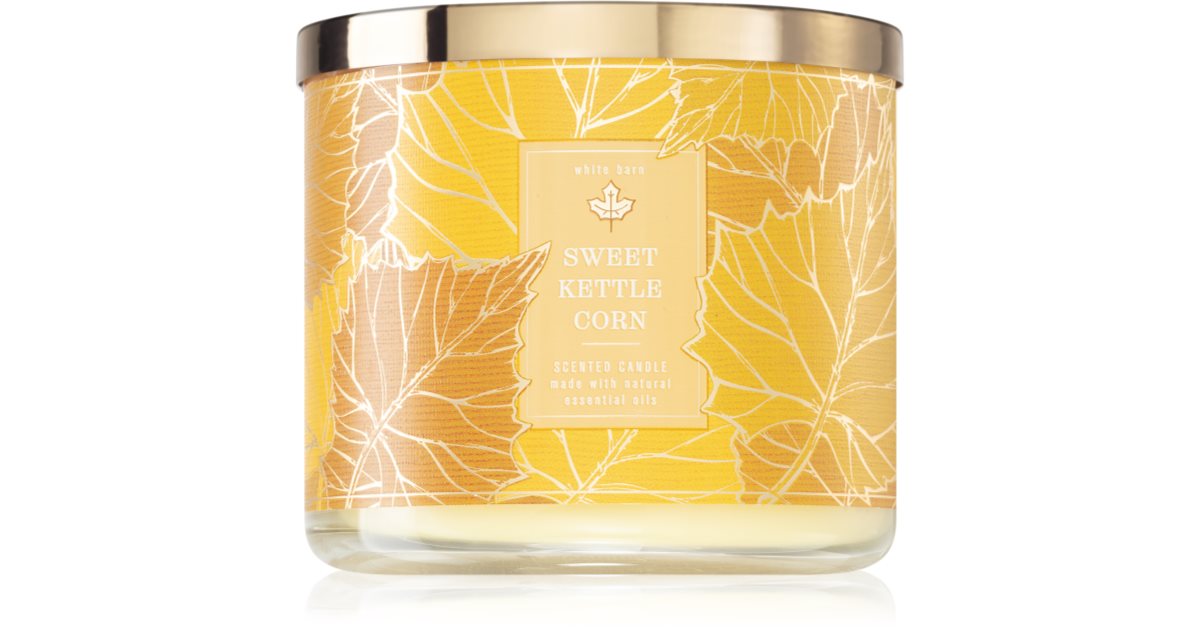 Bath & Body Works Sweet Kettle Corn kvapioji žvakė notino.lt