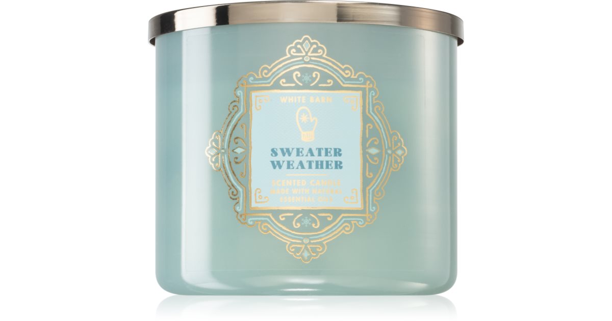 Bath & Body Works Sweater Weather scented candle notino.co.uk