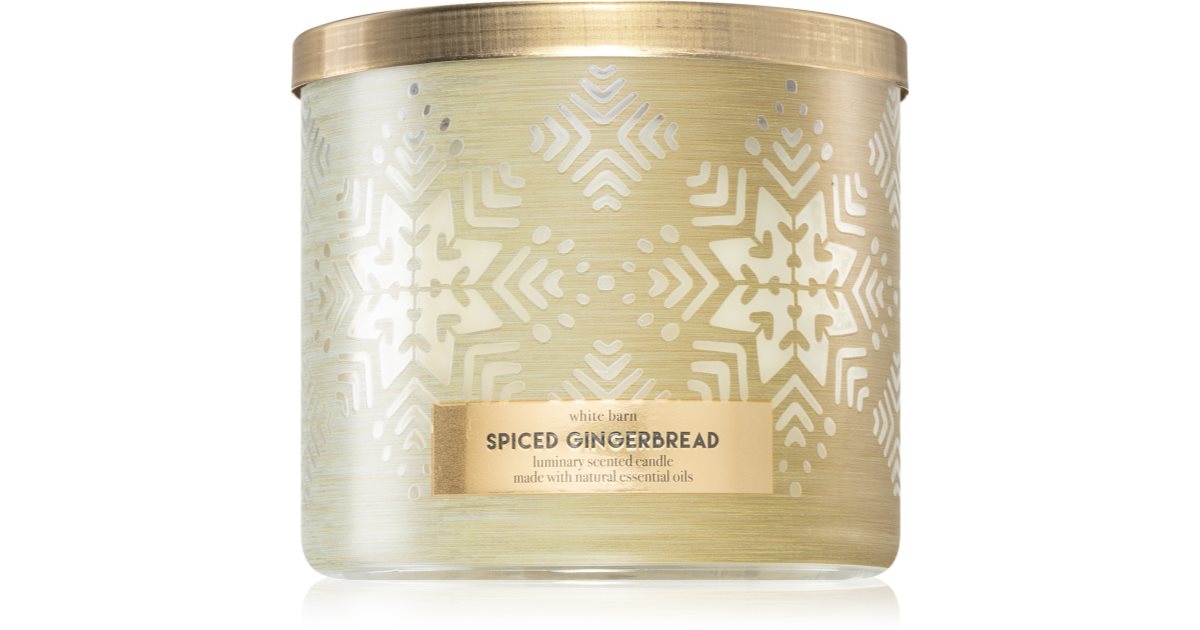 Bath & Body Works Spiced Gingerbread scented candle notino.ie