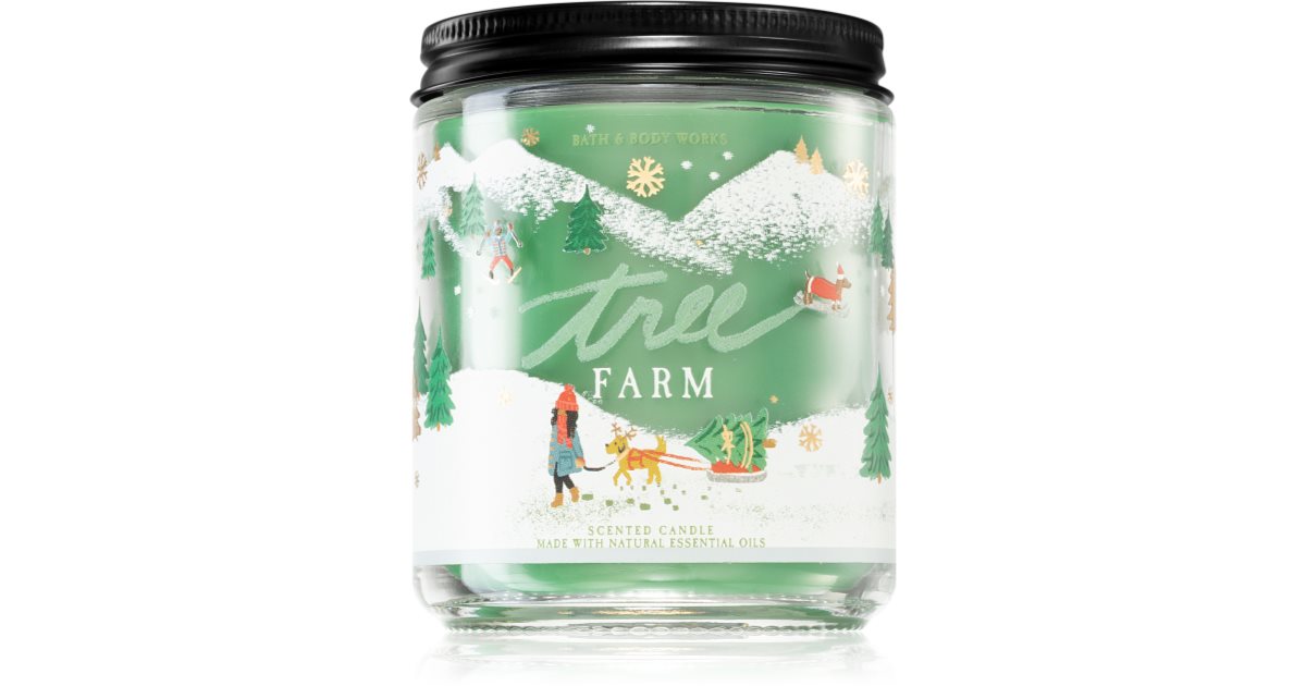 Bath & Body Works Tree Farm scented candle notino.co.uk
