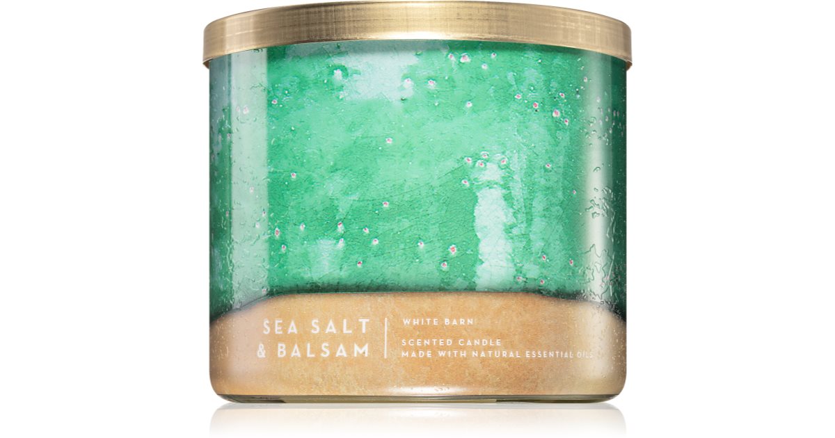 Bath & Body Works Sea Salt & Balsam scented candle notino.co.uk
