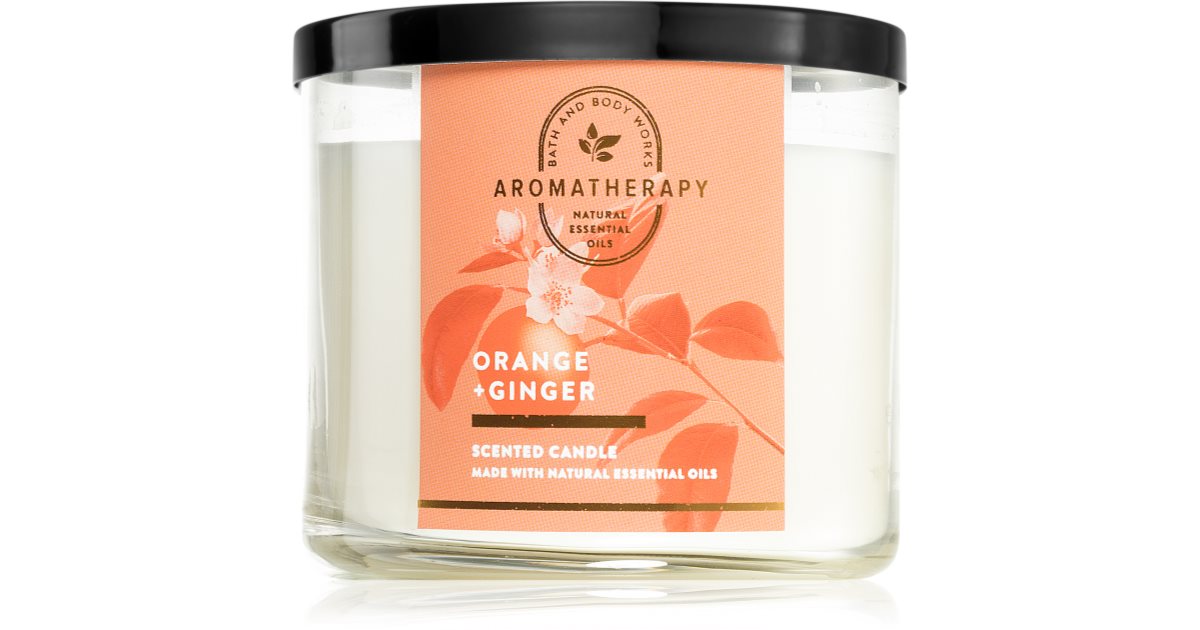 Bath Body Works Orange Ginger scented candle - Main Image
